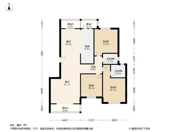 燕归宁馨园户型图