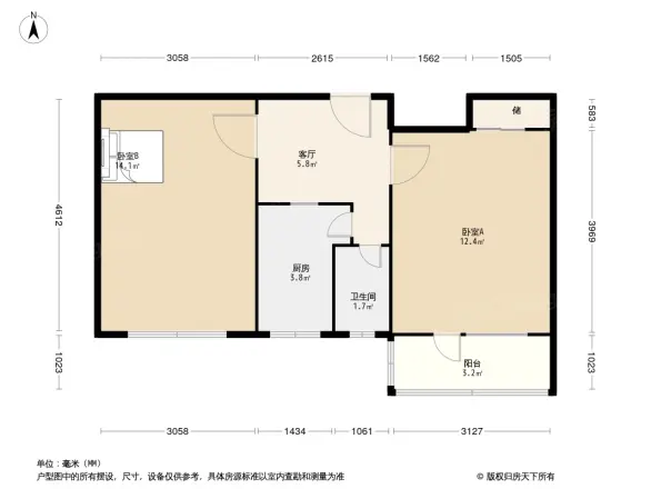 文兴东街户型图