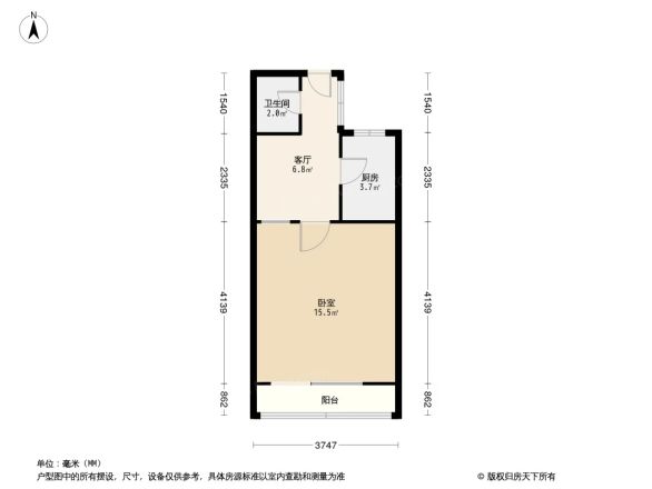 小黄庄四条户型图