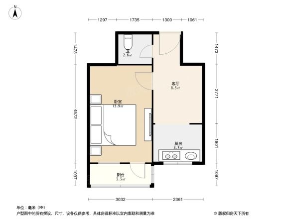 清河电信宿舍户型图