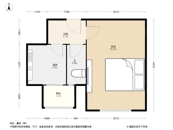 郝家湾小区户型图