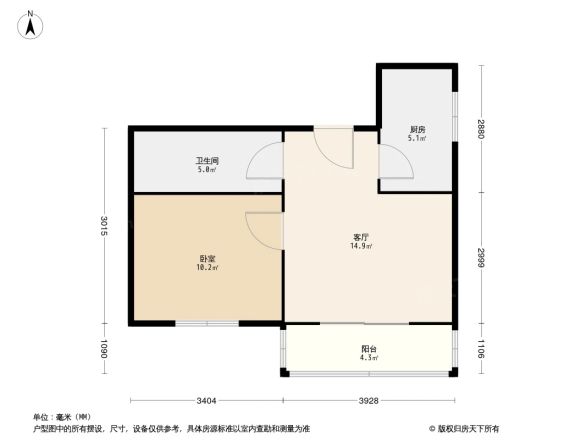 文慧园1号楼户型图