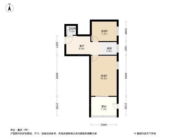 马家堡55号院户型图