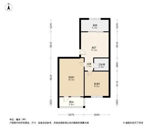 大灰厂小区户型图