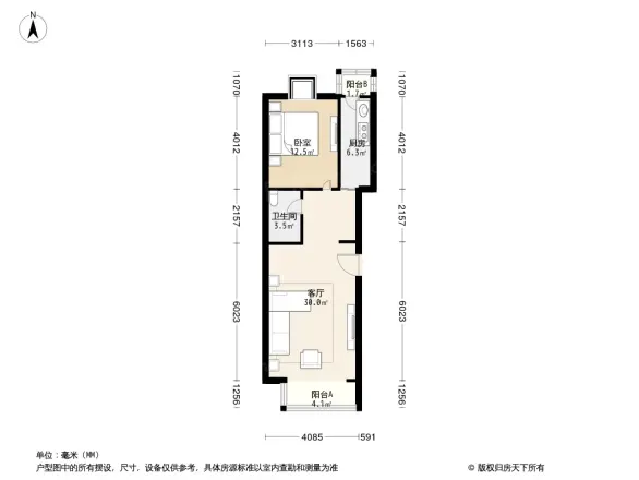 在水一方户型图