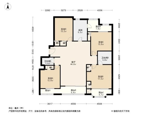 京友公寓户型图