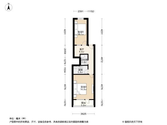 华威南路户型图
