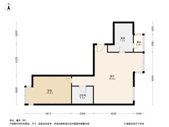海悦名门户型图