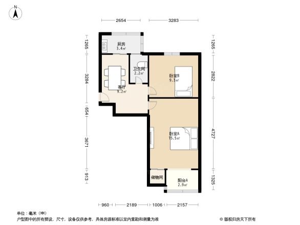 丰盛胡同23号院户型图