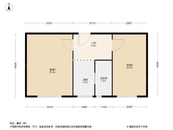 南厂住宅北区户型图
