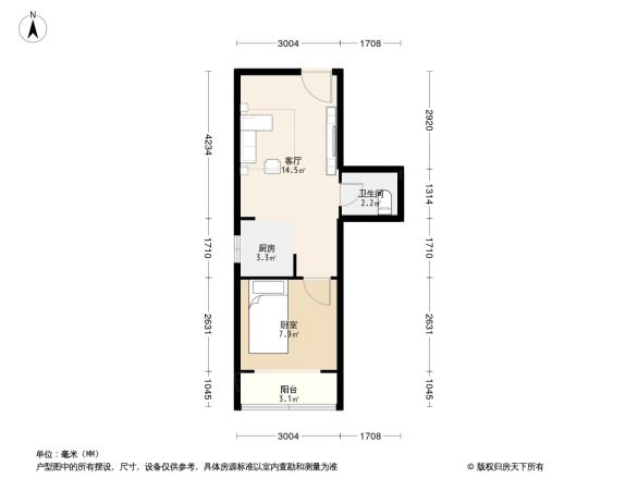德胜里西街3号院户型图