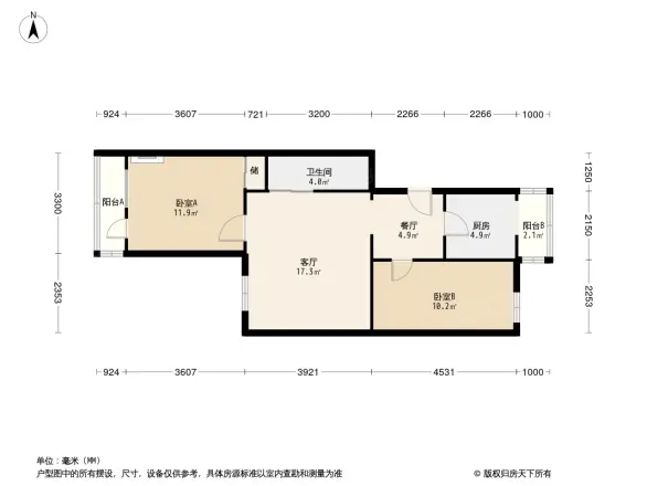 昊宏小区户型图
