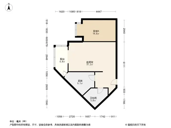 双花园南里二区户型图