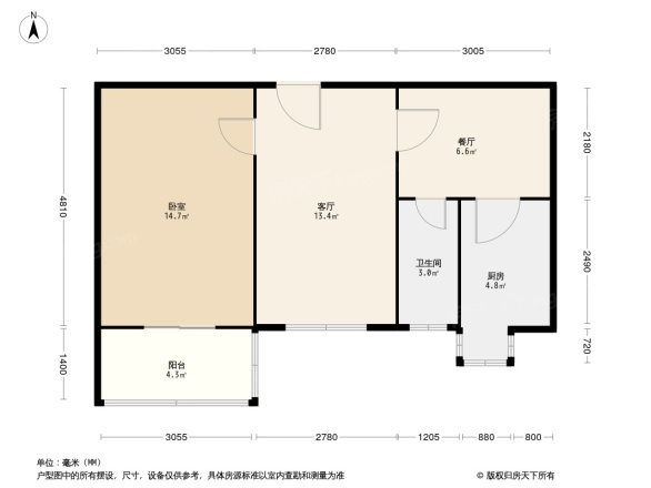 表厂宿舍户型图