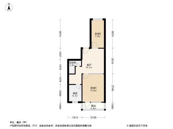 马家堡55号院户型图