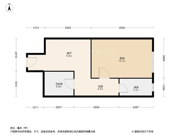 百万庄南里户型图