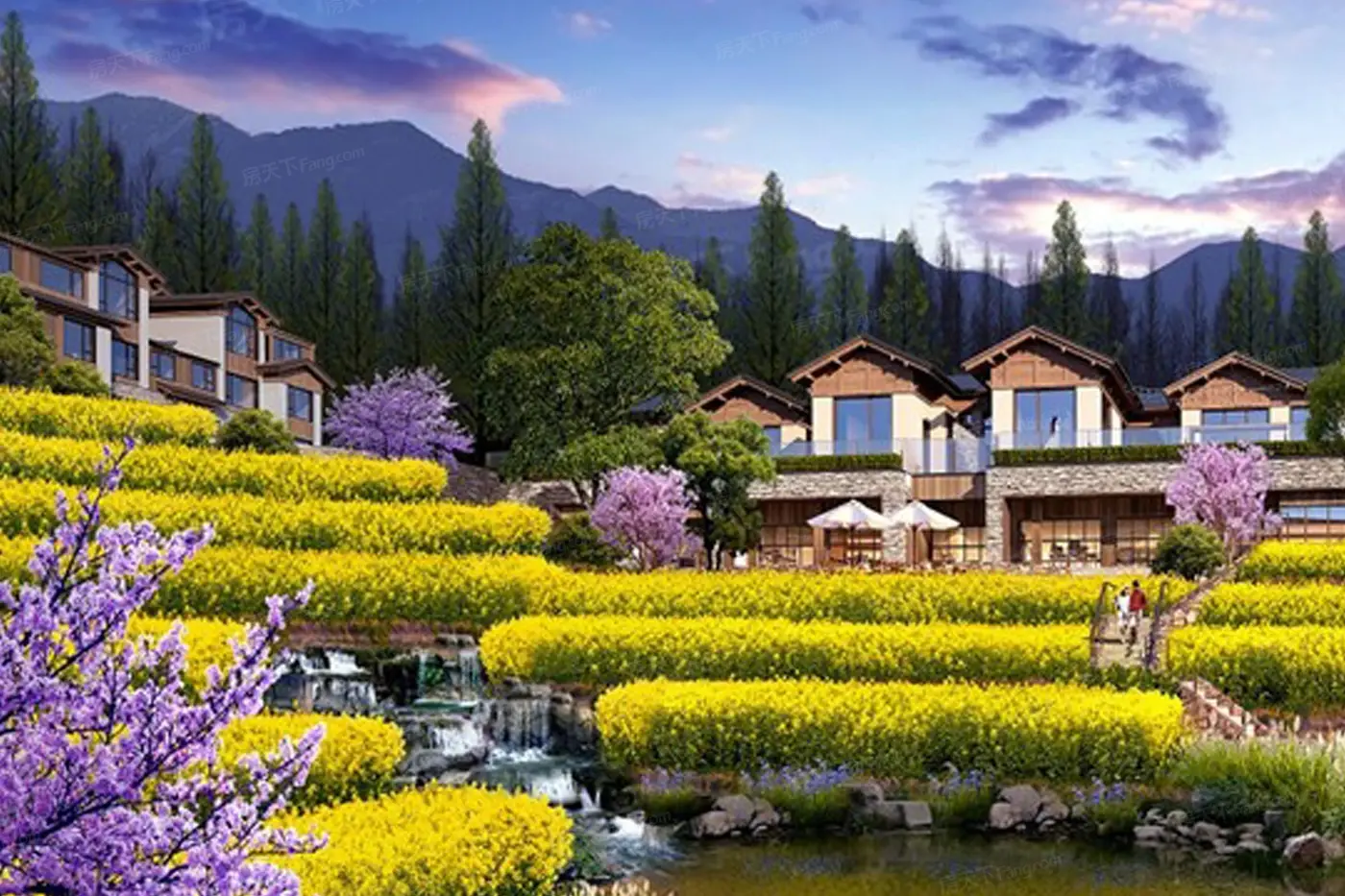 横山归原小镇