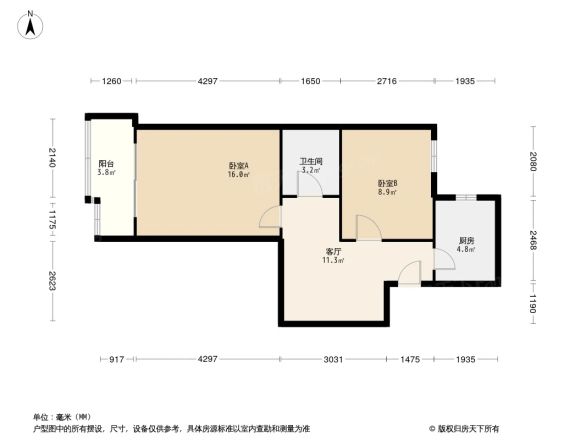 长椿街12号院户型图