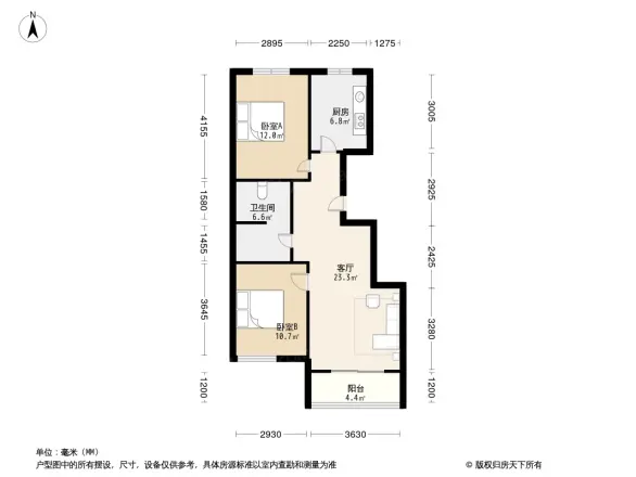 天怡福园户型图