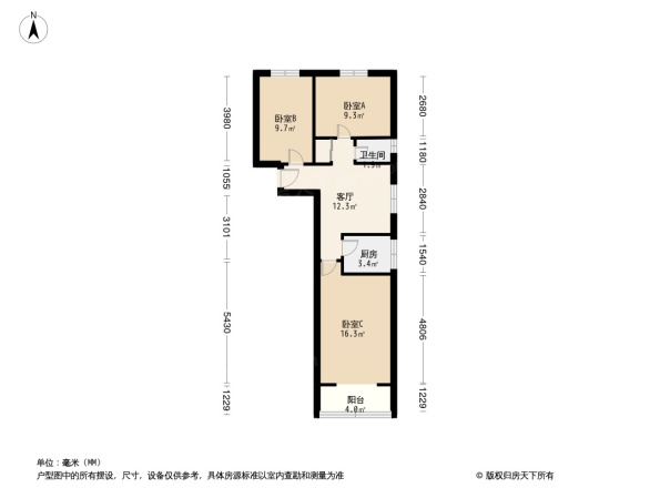 中关村南大街24号户型图
