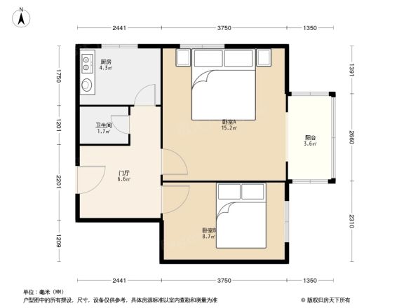 交道口北三条户型图