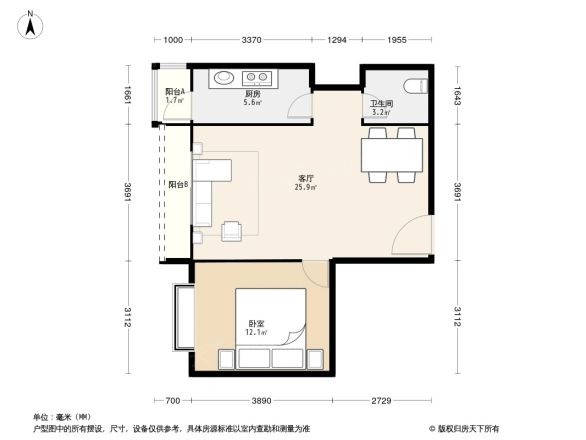 海悦名门户型图