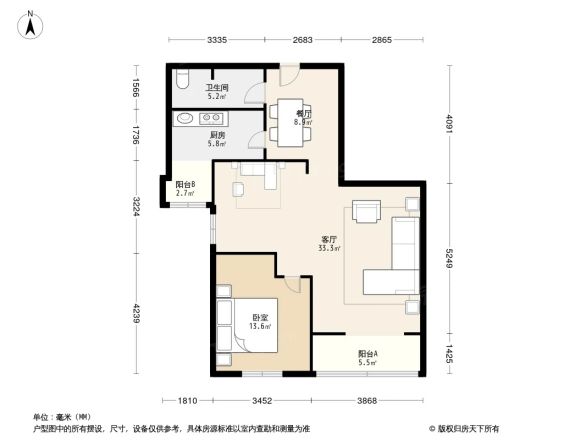 理想大厦商住楼户型图