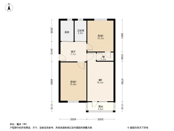 万寿寺北路户型图