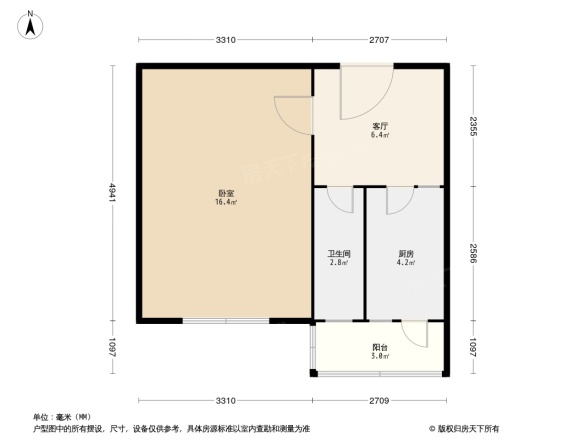 表厂宿舍户型图