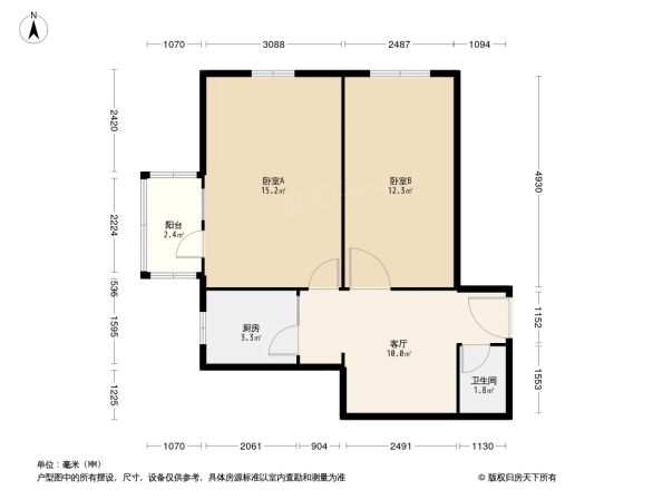 马家堡55号院户型图