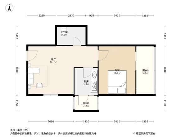 北三环中路40号院户型图