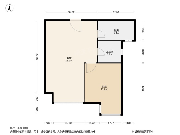 国花园户型图