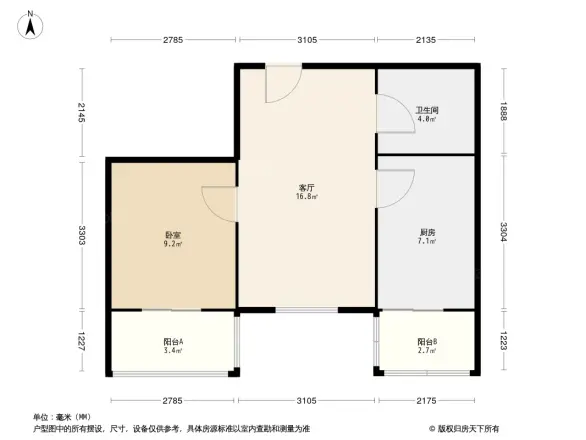 外经贸宿舍户型图