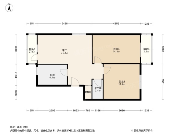 地藏庵小区户型图