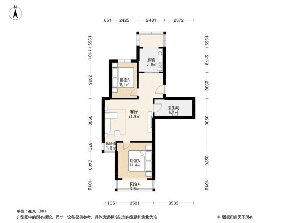 康乐小区户型图