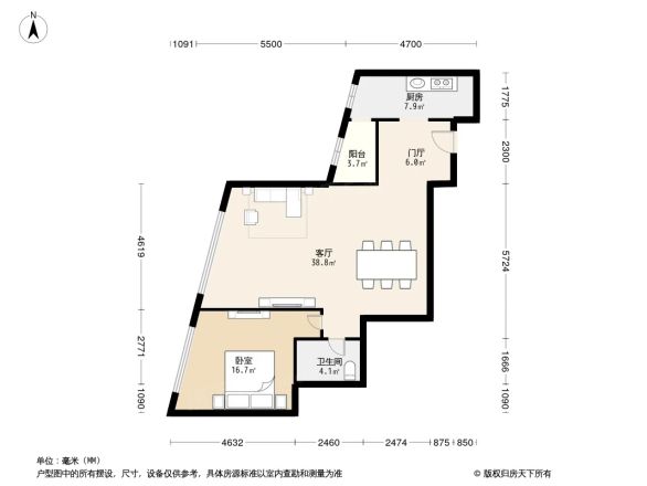 华龙大厦户型图