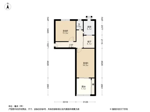 科煦园小区户型图