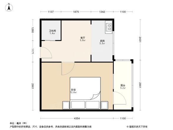 玉泉路西街户型图
