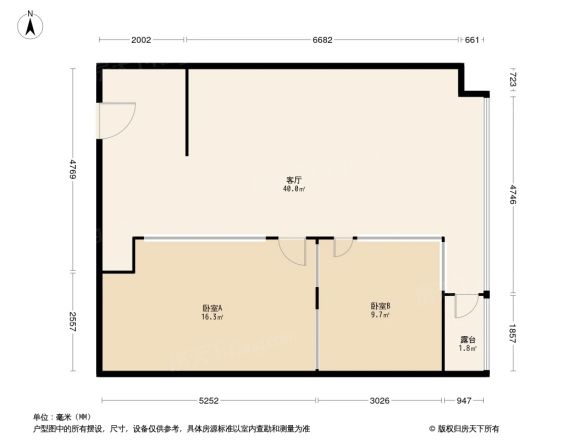 天辰大厦户型图