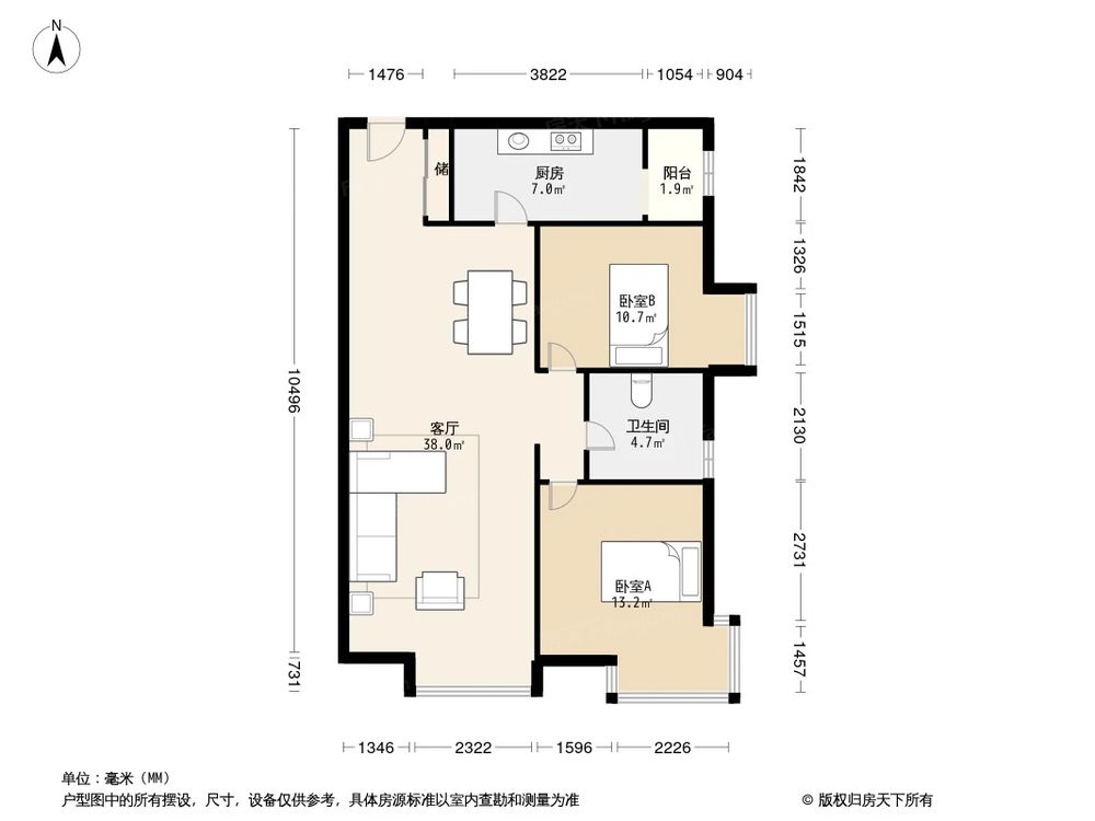 相似户型图