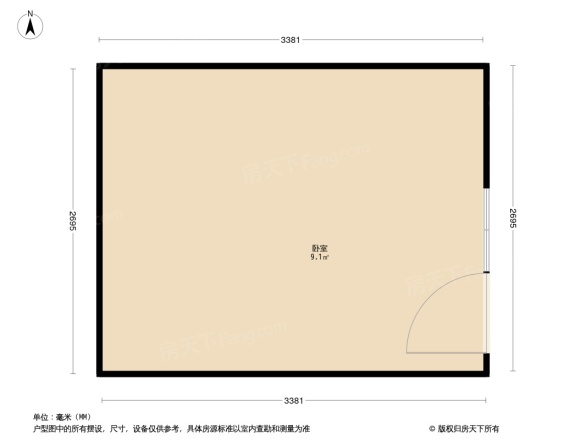 钟鼓小区户型图
