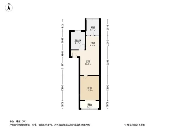 东潞苑小区户型图