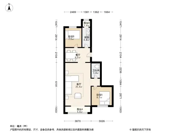 仙泽园户型图