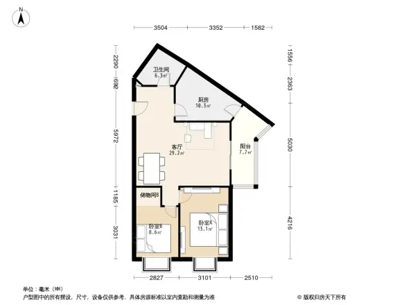 双花园南里二区户型图