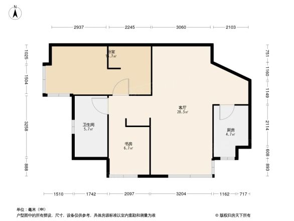名都园别墅户型图