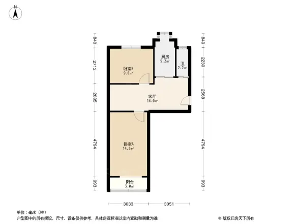 新汇园小区户型图