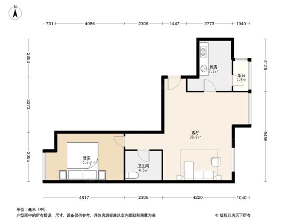 海悦名门户型图