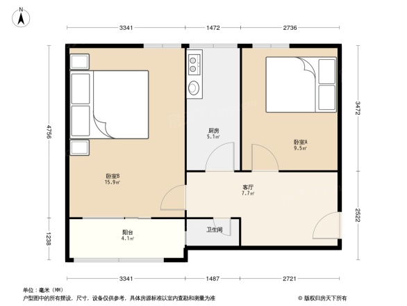 郝家湾小区户型图