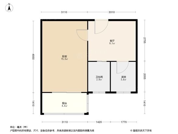 昌平财政局宿舍户型图