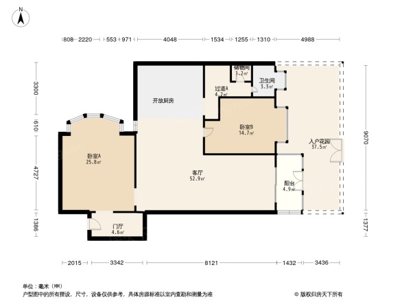 盛景嘉园户型图